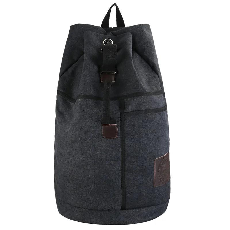 Black TrekMate canvas travel rucksack