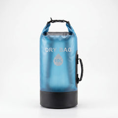 Blue 10-liter roll-top dry bag