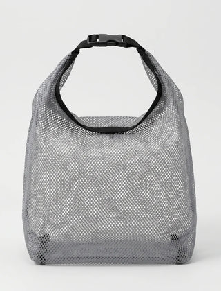 Black semi-transparent toiletry storage bag