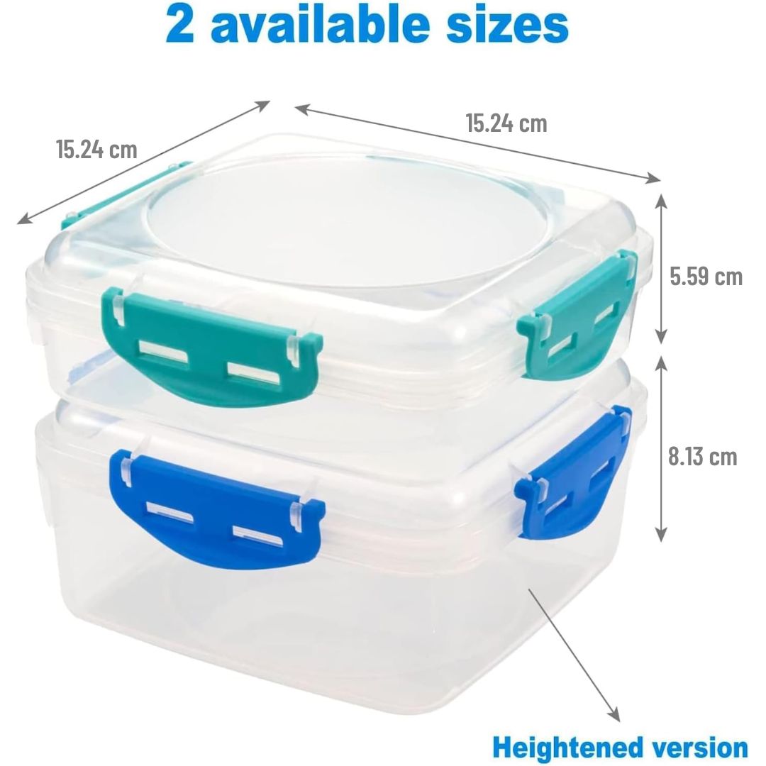 Source dimension guide showing two container heights