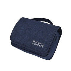 Dark Blue hanging toiletry bag