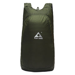 Army Green foldable travel backpack