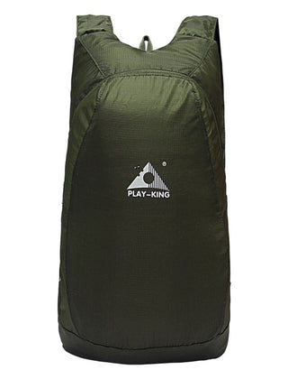 Army Green foldable travel backpack