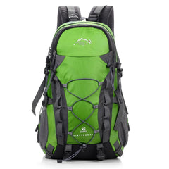 Green ExplorerMax hiking backpack