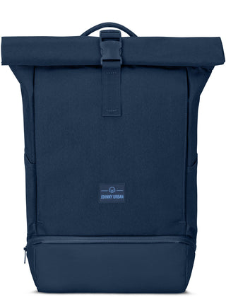 Dark Blue UrbanFlow roll-top backpack