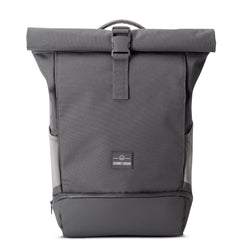 Dark Gray UrbanFlow roll-top backpack