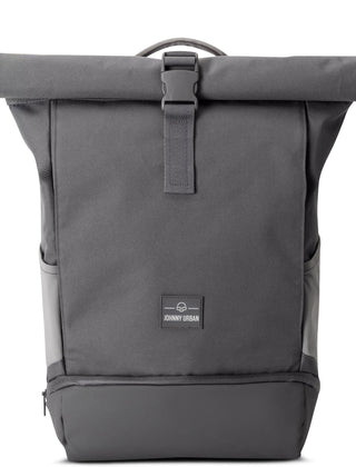 Dark Gray UrbanFlow roll-top backpack