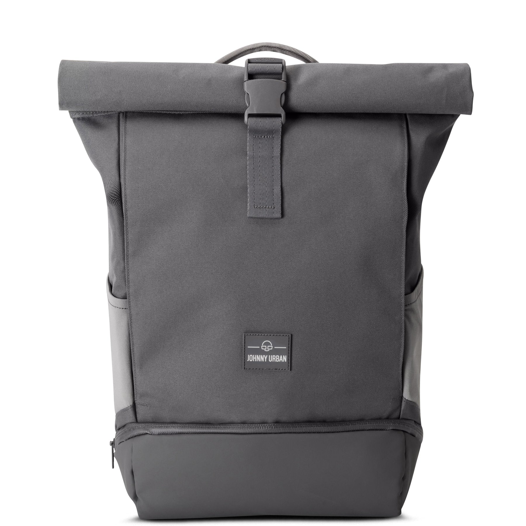 Dark Gray UrbanFlow roll-top backpack